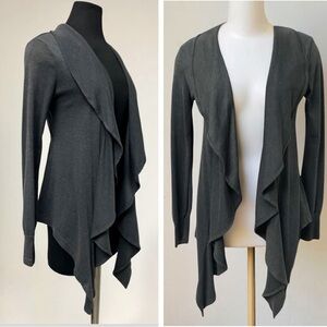 Converse Charcoal Women's Drape Cardigan